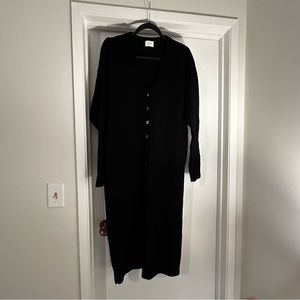 Wilfred button up sweater dress